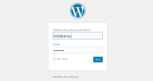 WordPress Admin Paneli Şifremi Unuttum [Çözüm]