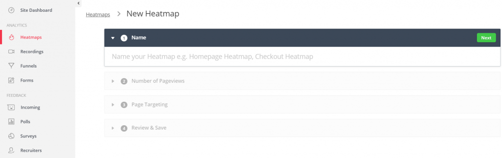 Hotjar Heatmap Oluşturma 1